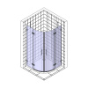 душевой уголок radaway torrenta pdd 80×80 графитовое