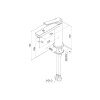 смеситель для раковины iddis parker pargm00i01 матовый графит