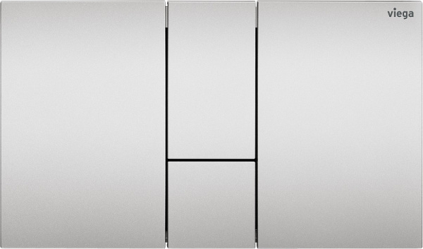 клавиша смыва viega prevista visign for style 24 8614.1 773274 цвет хром матовый