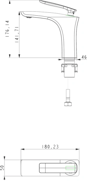 смеситель для раковины timo helmi 4061/03f