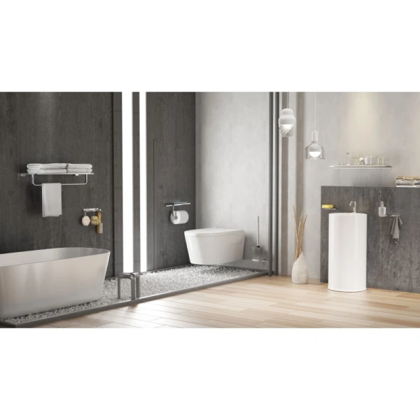 Полка для полотенец Wonzon & Woghand Eclipse WW-9181 60 см, хром
