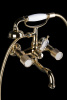 смеситель для ванны boheme royal cristal 293-royal золото
