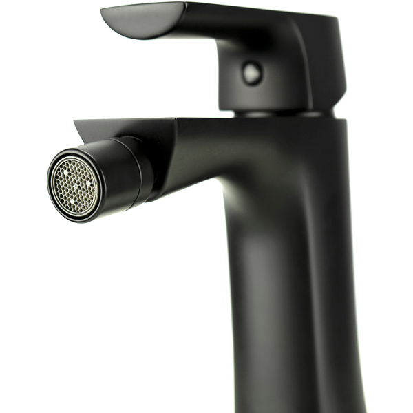 смеситель для биде lemark ursus lm7208bl черный матовый