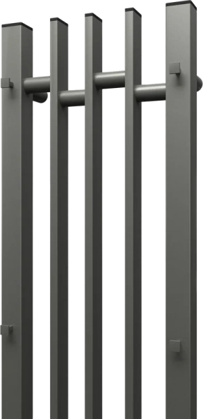 полотенцесушитель point фрея pn20738gb электрический, 18x80 см, графит блеск