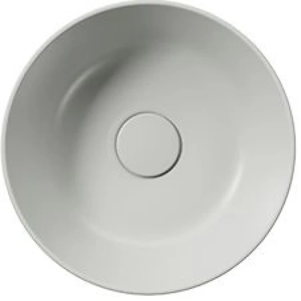 раковина gsi kube x 943517 накладная, ø32 см, cenere opaco (серый матовый)