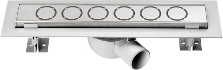 Душевой лоток Vincea Optima 70 SAY.601.70.P.NSNGH с решеткой хром