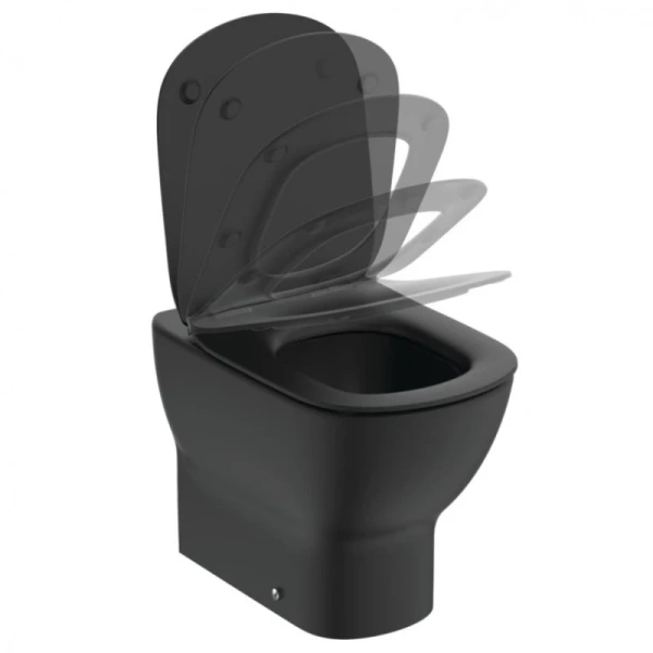 унитаз приставной ideal standard tesi aquablade t0077v3 без крышки-сиденья
