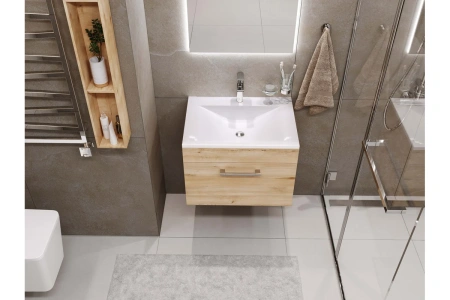 раковина madera pulsus 60 4627173210706, белая