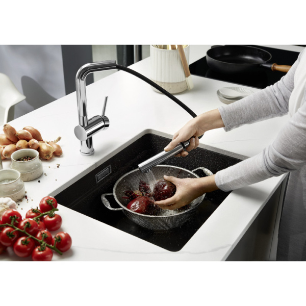 кухонная мойка blanco etagon 500-u серый беж 522234