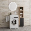 раковина grossman neo 2606001 над стиральной машиной, 60.5x60.3 см, белая