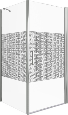 душевой уголок good door fantasy cr-80-f-ch 80×80