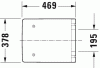 сиденье для унитаза duravit vero air 0022001 00 00
