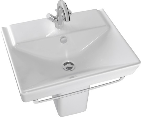 раковина накладная jacob delafon reve e4802-00 60 см