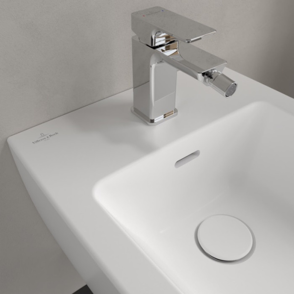 биде villeroy & boch antao 541100rw подвесное, stone white (белый матовый)