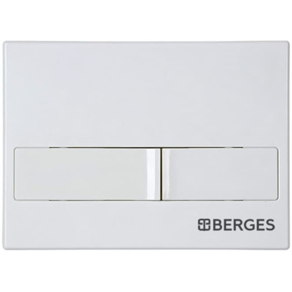 комплект унитаза с инсталляцией berges novum rimless 043266 с сиденьем микролифт и белой клавишей смыва