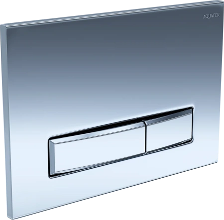 кнопка для инсталляции aquatek slim kdi-0000023 цвет хром глянцевый