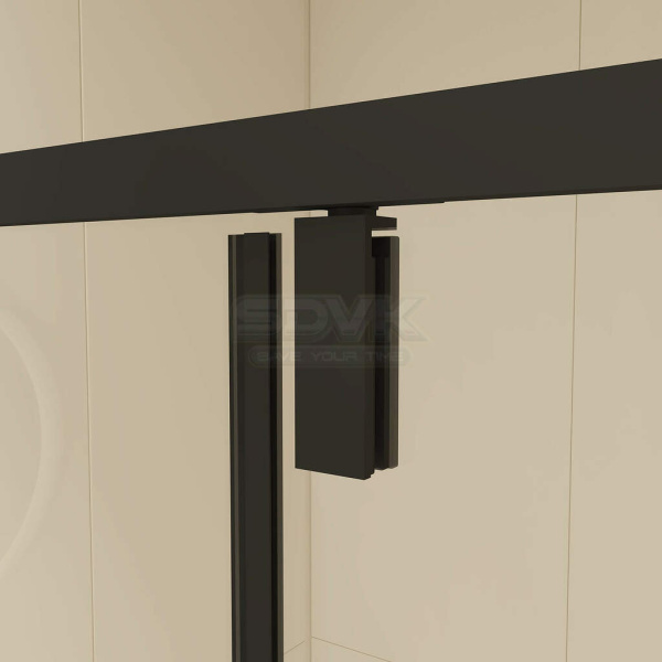 душевой уголок rgw classic cl-46b 90x70 72094697-14 профиль черный, стекло прозрачное
