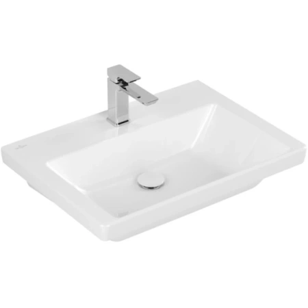 раковина 65x47 см villeroy & boch subway 3.0 4a706601