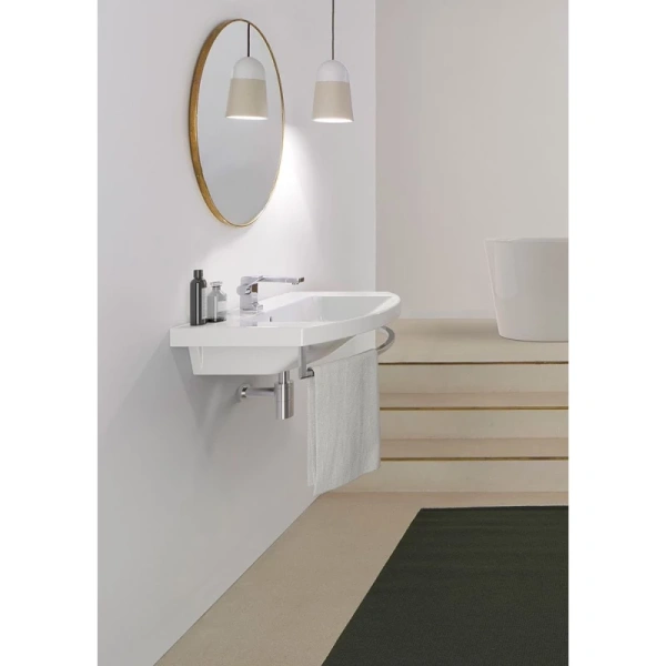 раковина gsi norm 8645111 подвесная, 60x49 см, bianco lucido (белый глянец)