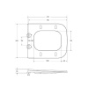 унитаз belbagno marmi bb052chr/bb052sc подвесной с сиденьем микролифт