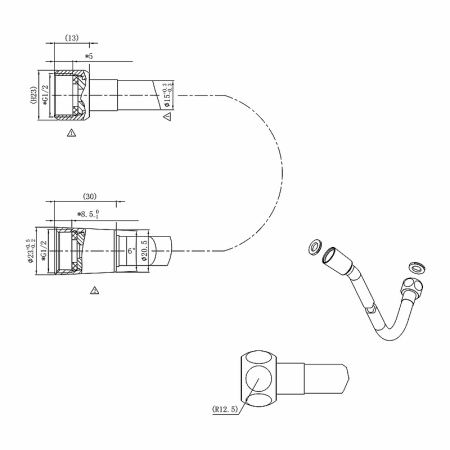 душевая система vincea inspire vsfw-4i212rch хром