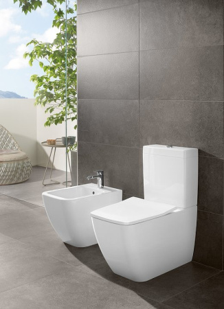 унитаз компакт villeroy&boch venticello 4612r001 без бачка и сиденья