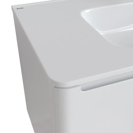 тумба с раковиной iddis edifice 100 подвесная белая edi10w1i95k