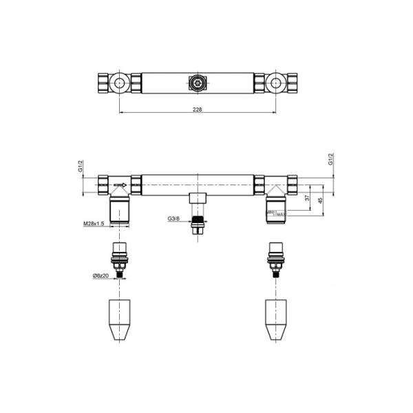 внутренняя часть fima carlo frattini f2240