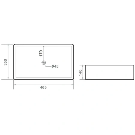 раковина-чаша orange 46 b02-460mb черная матовая раковина-чаша orange 46 b02-460mb черная матовая