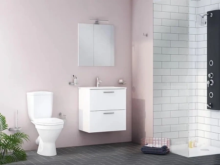 унитаз напольный norm blanc 9837b099-7201 с микролифтом