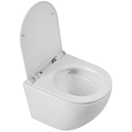 унитаз belbagno sfera-r bb046chr/bb902sc подвесной с сиденьем микролифт
