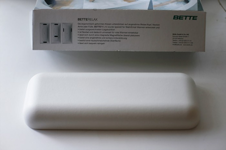 подголовник bette relax b57-0210 для ванны белый