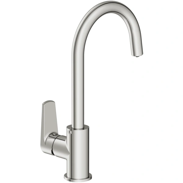 смеситель для кухни cersanit moduo a64839 с подключением к фильтру, хром смеситель для кухни cersanit moduo a64839 с подключением к фильтру, хром