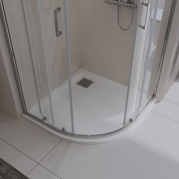 душевой поддон из искусственного камня belbagno uno 80x80 tray-mr-uno-r-80-550-35-w белый