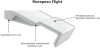 душевой поддон из материала flight jacob delafon neus 160×90 e66521-00 белый