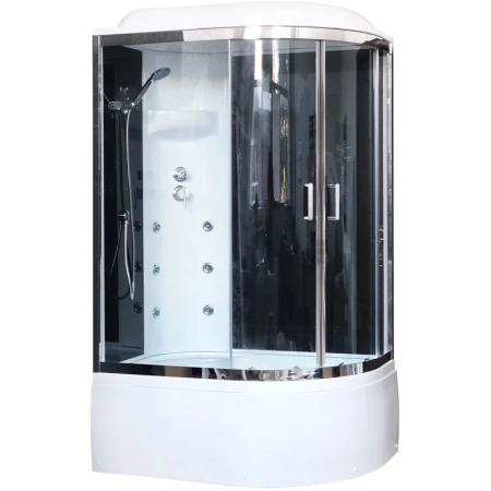 Душевая кабина Royal Bath RB8120BK3-BT-CH-L