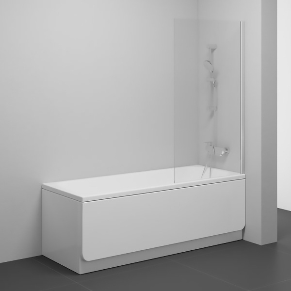 шторка на ванну ravak nexty nvs1-80 7o840c00z1 профиль хром стекло transparent