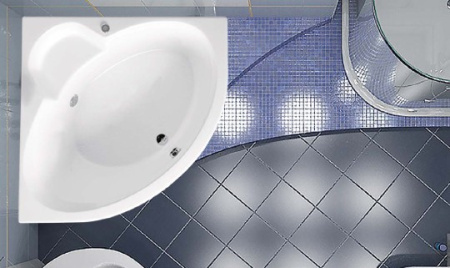 акриловая ванна vagnerplast mini catalina vpba125ctm3x-04 125x125 без гидромассажа