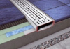 душевой лоток tece tecedrainline 601000 100 см, прямой, без крышки, с гидроизоляцией seal system, серебристый металлик