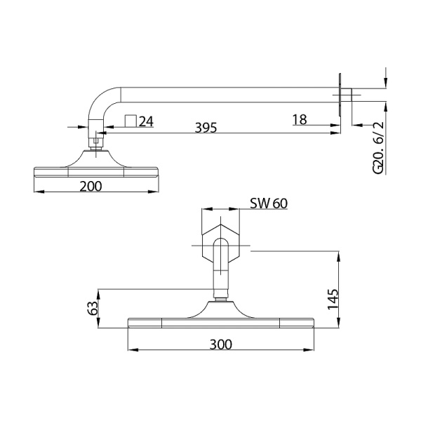 душевая система lemark prizma lm3922c хром