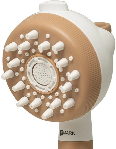 душевая лейка lemark lm8152ps для животных, бежевая