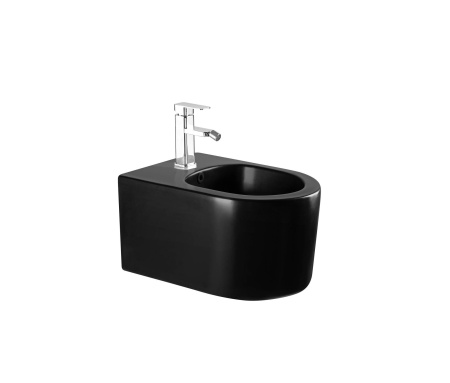 Биде Aquatek Мия AQ1004-MB подвесное, черное матовое