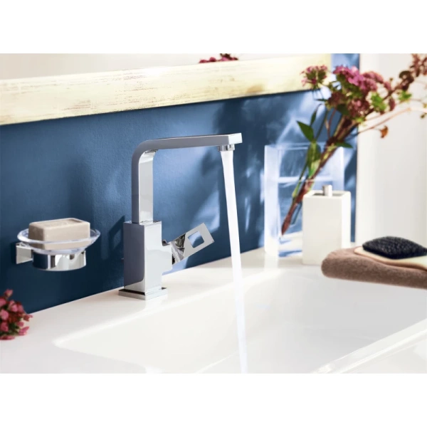 смеситель для раковины с донным клапаном grohe eurocube 2313500e