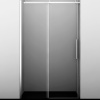 Дверь для душевой кабины WasserKRAFT Dinkel 140 58R31 профиль хром, стекло прозрачное
