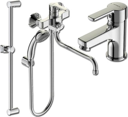 Комплект смесителей Vidima Uno BA379AA Хром