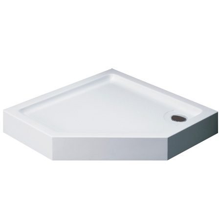Душевой поддон Black&White Stellar Wind Easy Plumb P-09H 90×90 белый