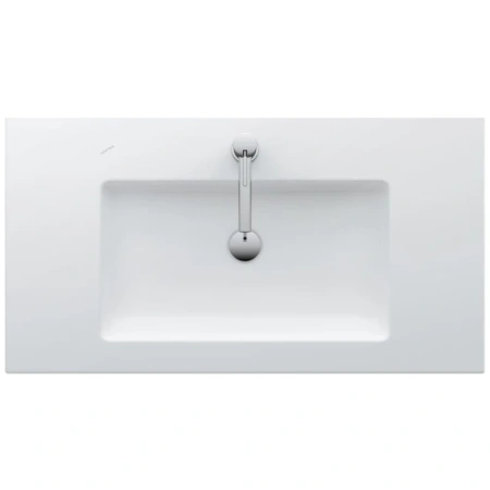 раковина полувстраиваемая laufen living square 90 см 8.1643.3.000.104.1
