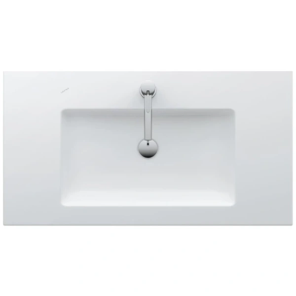 раковина полувстраиваемая laufen living square 90 см 8.1643.3.000.104.1