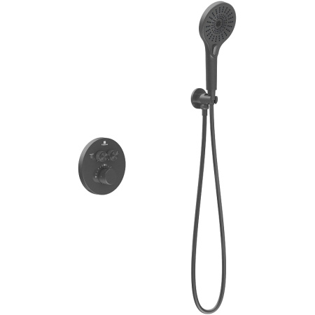 душевая система vincea inspire vsfw-3i22mt5gm с термостатом вороненая сталь