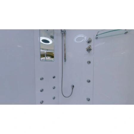 душевой бокс timo lux 150x150 t-7755 с гидромассажем
